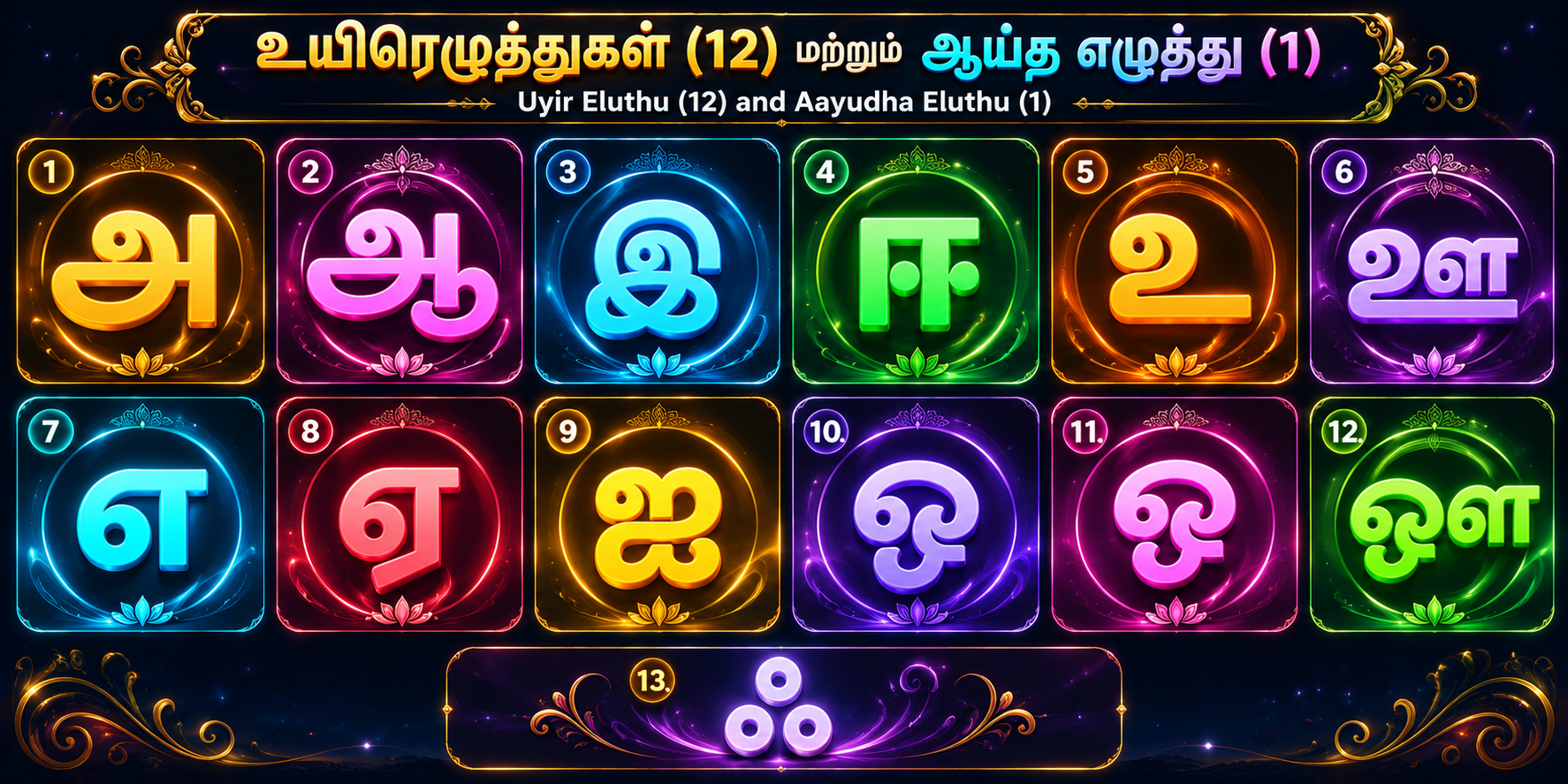 உயிர் எழுத்துக்கள், Uyir Ezhuthukkal — view 1